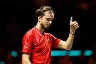 Daniil Medvedev is gunning for his first title at the Dubai Tennis Championships.
